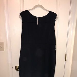 Navy Ann Taylor Factory sleeveless dress NWT